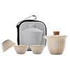 Ru Kiln Gaiwan Tea Set with Portable Bag