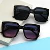 New Fashion Brand Designer Sunglasses Women Vintage Rays Mirror Square Party Travel Luxury Letter Shades Sun Glasses UV400
