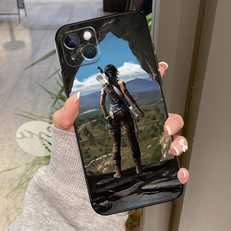 Lara Croft Tomb Raider Case For iPhone 17 Air 16 15 14 13 11 12 Pro Max Plus 12 13 Mini 16e 17 Pro Max Back Cover
