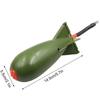 Carp Cage Fishing Feeder Rocket Shape Container For Carp Fishing Lure Large Rockets Shape Fishing Feeder Bait Feeder