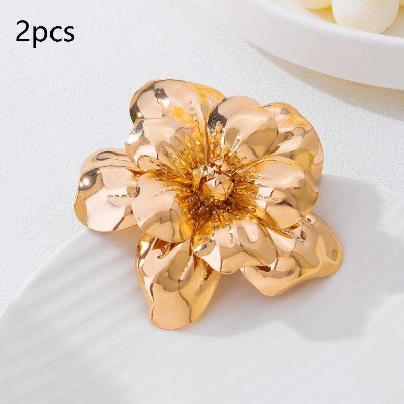Stylish And Elegant Flower Brooch, 2026 New Trendy Retro Irregular Flower Brooch Pin, Clothing Accessory
