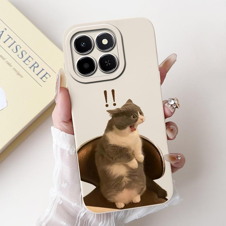 For Cover Honor X6c Phone Case Cute Cartoon Rabbit Love Heart Shockproof Funda For HonorX6c 4G NIC-LX1 NIC-LX2 NIC-LX3 X 6c Capa