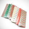 Tableware Paper Biodegradable Drinking Straws Christmas Decoration Party Supplies Bar Tools
