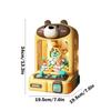 Poupée Mignonne Mini Maison Machine Jouets Son et Lumière Musique Puzzle Ours Mignon Cadeau d'AnniversaireEnsembles de Jeux