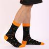 1 Pair Novelty Pattern Warm Stockings Autumn Winter Cozy Crew Socks Warm Socks Cotton Middle Tube Socks Men Women Gifts