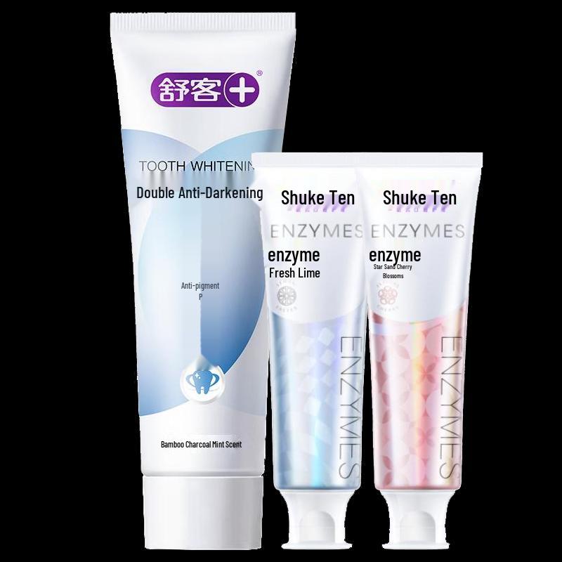 Suky Dual Anti-Whitening & Enzyme Toothpaste Set