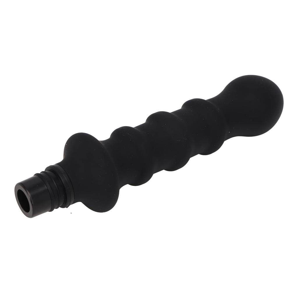 Deep Tissue Massager Attachment Percussion Washable Silicone Muscle Massager Replacement Head Black 0.71 0.75in