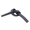 Heat-Resistant Silicone U-Shape Self-Adhesive Edging Strip for Anti-Collision Foam Glass and Steel.