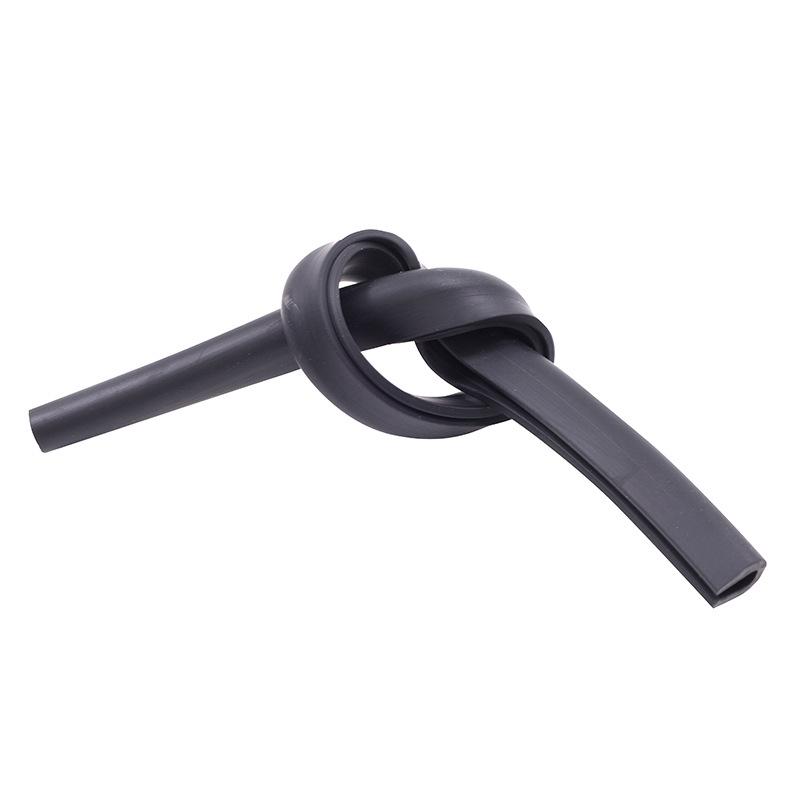 Heat-Resistant Silicone U-Shape Self-Adhesive Edging Strip for Anti-Collision Foam Glass and Steel.