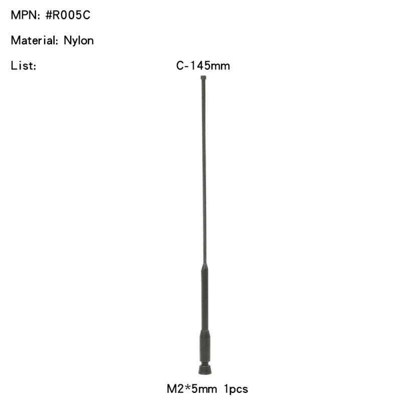 

Simulated Antenna Aerial Decoration Signal Pole For 1/12 1/18 1/10 1/8 RC Car Crawler TRX4m MN168 MN-222 MN82 Mn99s UDR