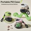 Weekly Pill Cases Box Boots Shape Pill Dispenser Durable Pill Storage Box