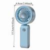 Foldable Portable Electric Fan Quiet Operation Neck Hanging Small Fan Personal Cooling Fan  Summer