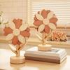 Wooden Sunflower Coaster Heat-Resistant Hot Dish Pot Bowl Teapot Pan Trivet Decorative Kitchen Coffee Dining Table Drink Cup Coaster