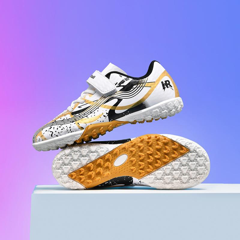 Professionelle Fußballschuhe gebrochene Nägel Erwachsene TF Jungen und Kinder Low-Top Jungen und Grundschülerinnen und Mädchen Damen spezielle Trainingsschuhe