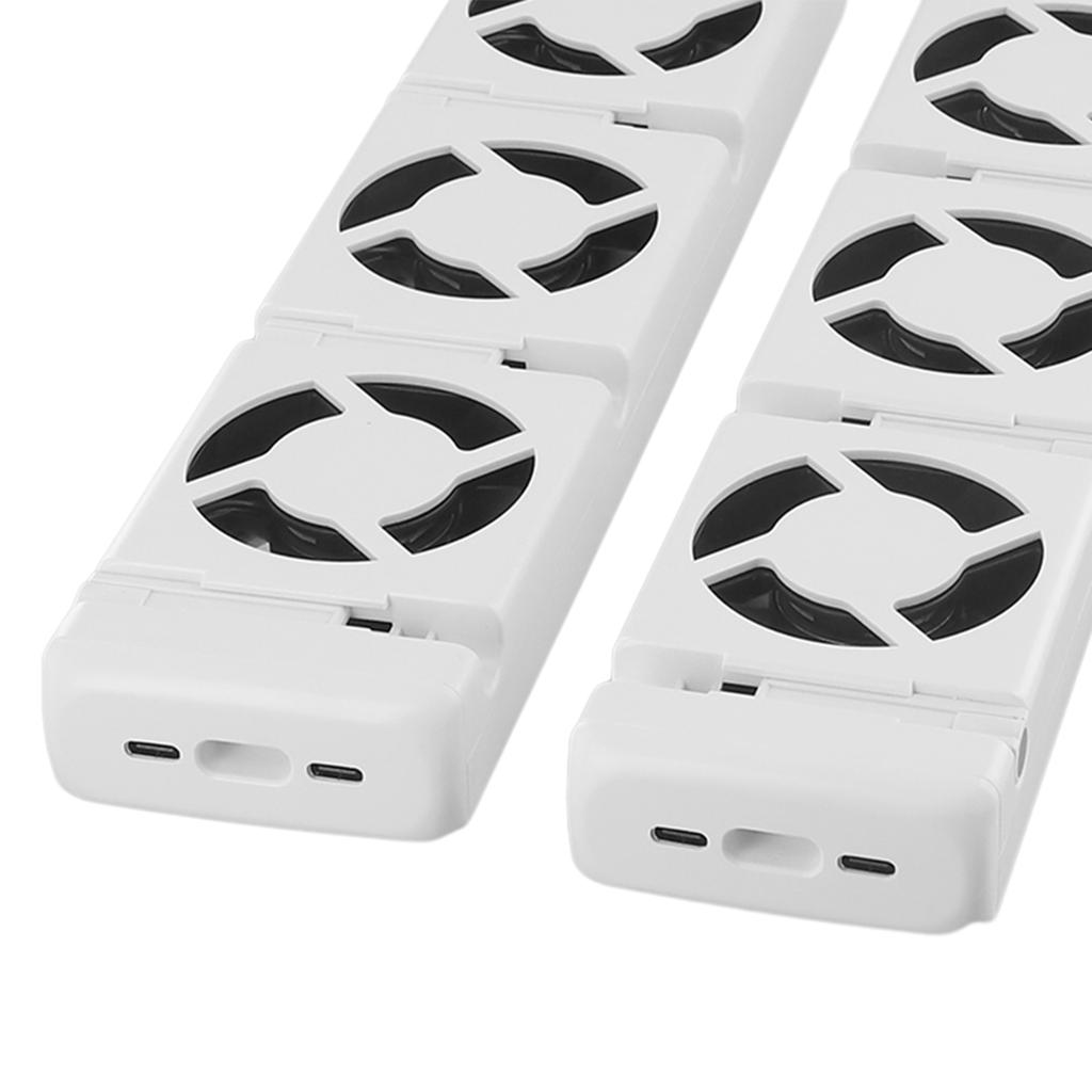 Radiator Fan Radiator Booster Extension Set Ventilator Fan Promote Hot Air Circulation Warm Home Automatic On Off 30x7x3cm