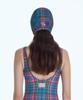 Lupeulupeu [Preppy Check_Blue] U-Back One-Piece Swimsuit