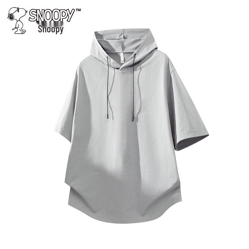 Snoopy Men's Quick-Dry Hooded T-Shirt