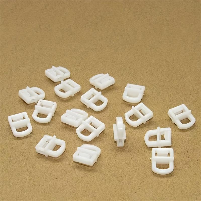 Modern Plastic Car Curtain Buckles - Lifting Ring Hook Buckle for Vehicle Track Slider Accessories