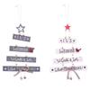 Cheerful Christmas Tree Ornament In High-quality Wood For Festive Home Decor