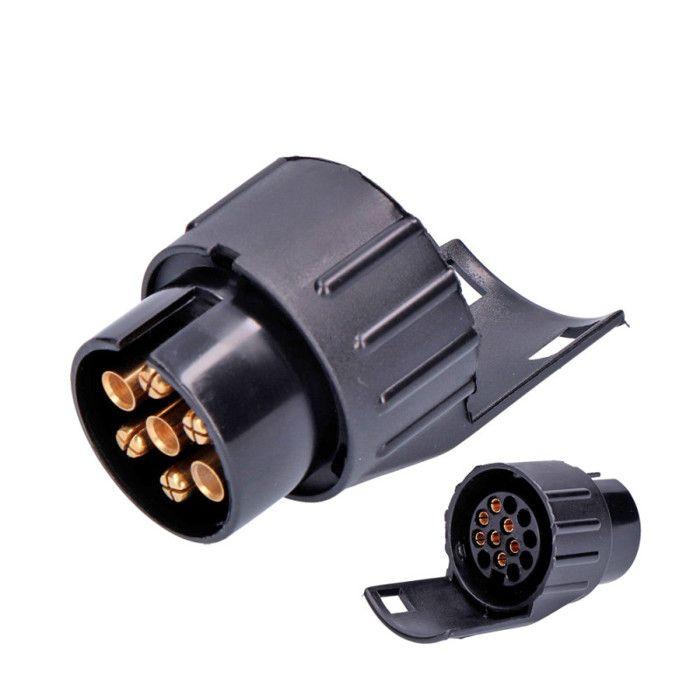 Adaptateur remorque Goodyear – 7 à 13 pôles – Plastique léger – CE - 99557