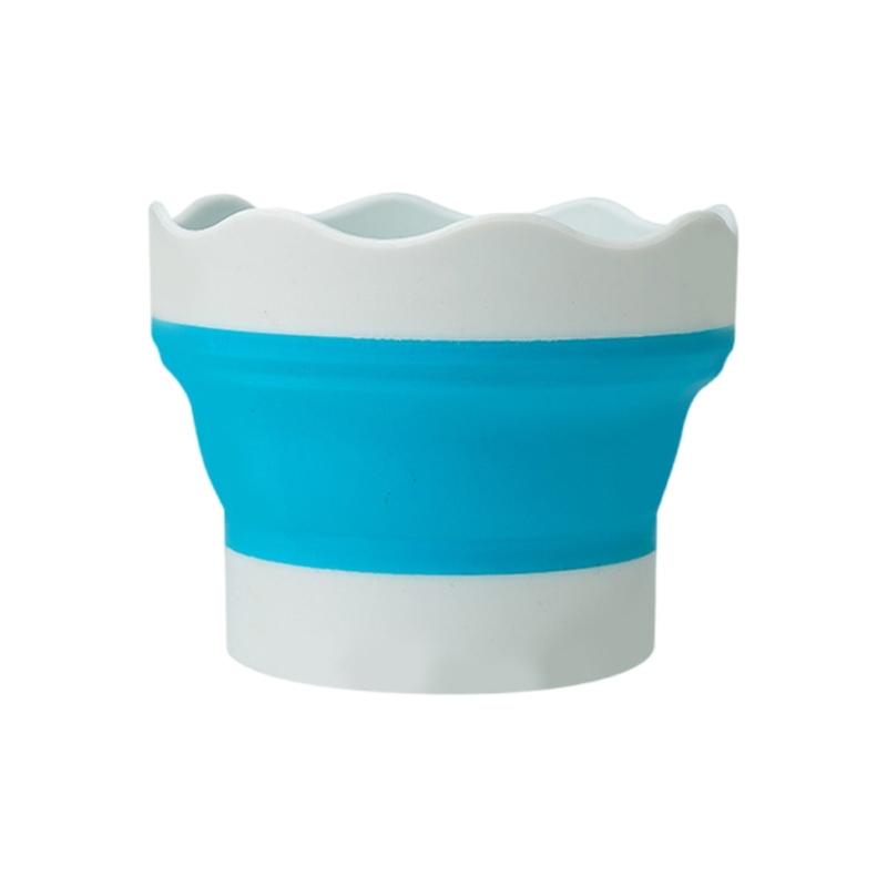 

Акварельная живопись Стакан для воды Подставка-органайзер для кистей Акриловая масляная живопись Ведро для мытья Складная мойка для кистей 1