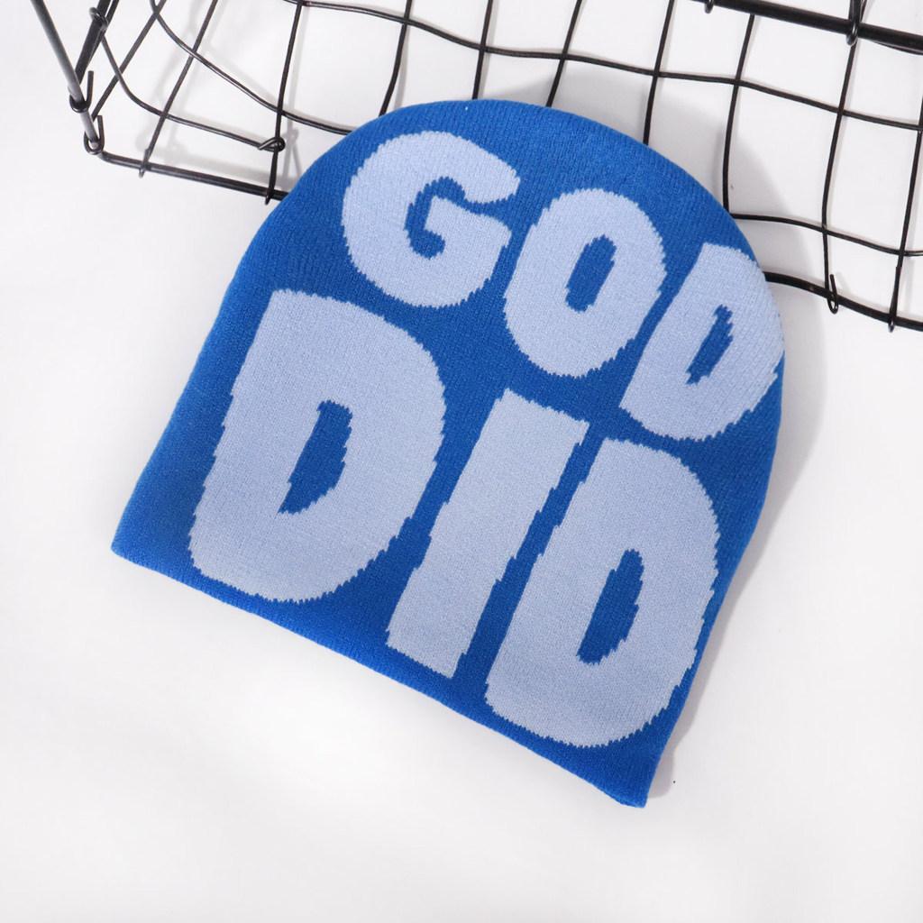 Fashion Letter Pattern Women Casual Warm Knitted Hat For Urban Street Fashion And Cold Weather