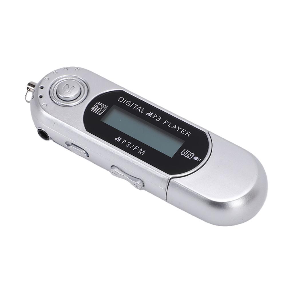 USB 2.0 MP3 Player Retro Digital Music Player with LCD Display Supports MP3 WMA Formats Auto Shutdown
