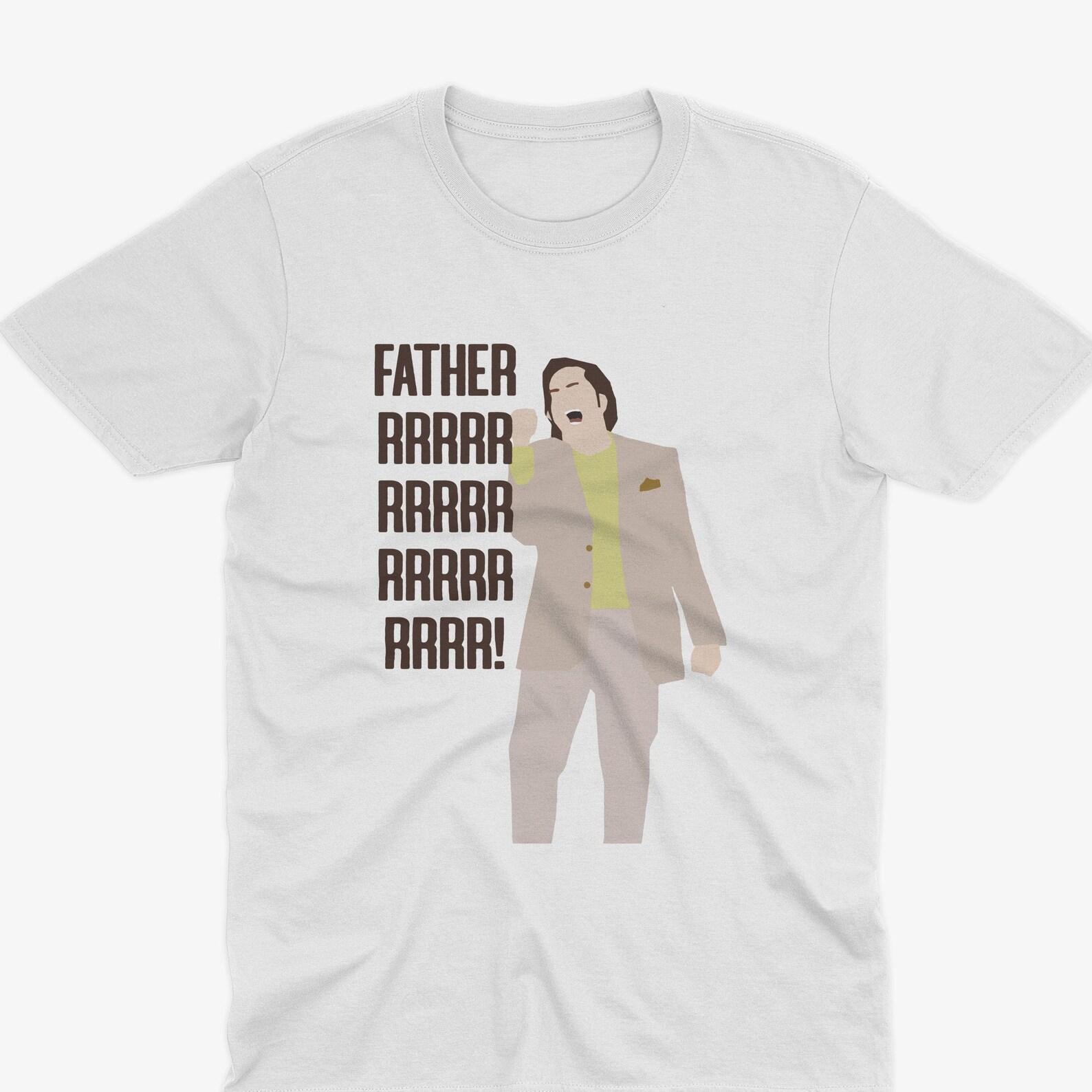 FATHERRRRR IT Crowd T-Shirt - Douglas Reynholm T-Shirt, Reynholm Industries Tee, IT Crowd Tee, It Crowd Gift, It Crowd Father XL