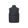 Lining Sports Lifestyle Series Polyester Solid Color Stand Collar Casual Warm Vest Men Vests Black AMRT013-1