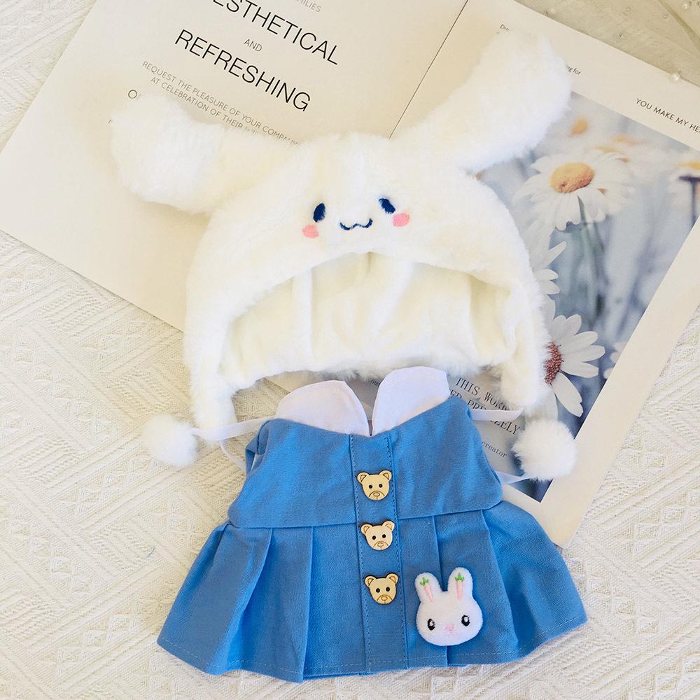 Medium 30cm Handmade Doll Clothes for Jointed Bear - S Size Belle Lulu Outfit Gift for Girls