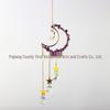 Sun Catcher Crystal Wind Chime: Raw Stone Pendant Ornament for Garden Decor