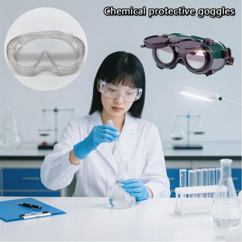 2pcs Safety Glasses Over Eyeglasses Protective Safety Goggles Anti Dust Impact for Men Women Waterproof and Weld-proof Glasses