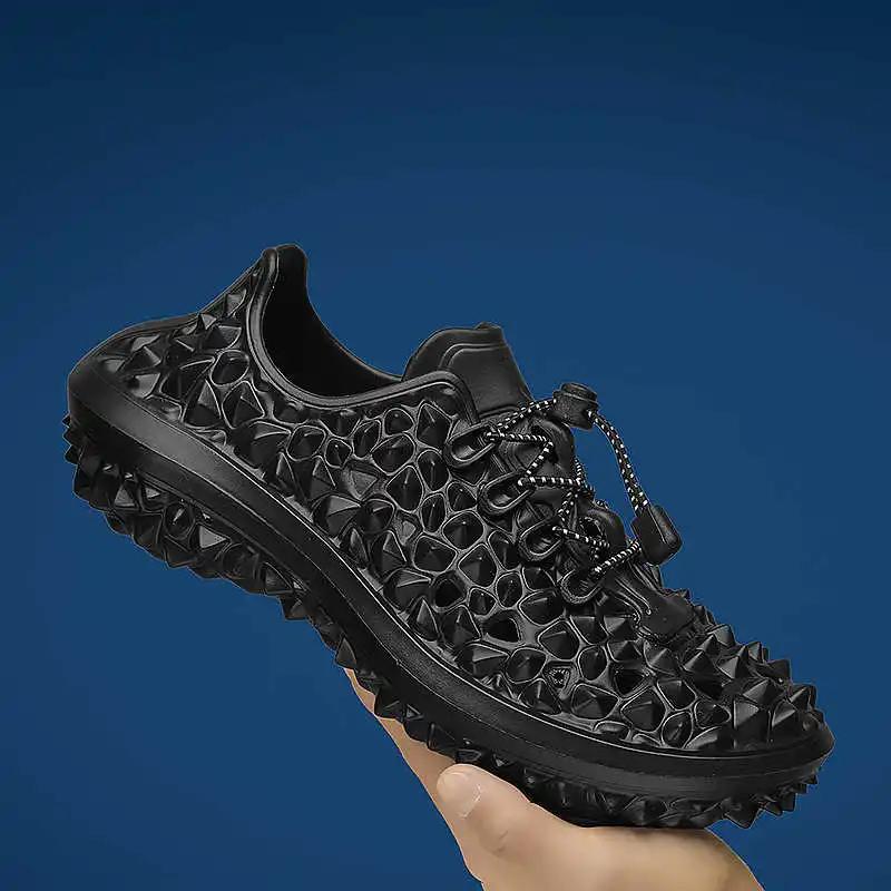 High Sole Increase Height Summer Beach Sandals For Men Snekers For Men Shoes Bath Slipper Sneakers Sport Stylish Luxus