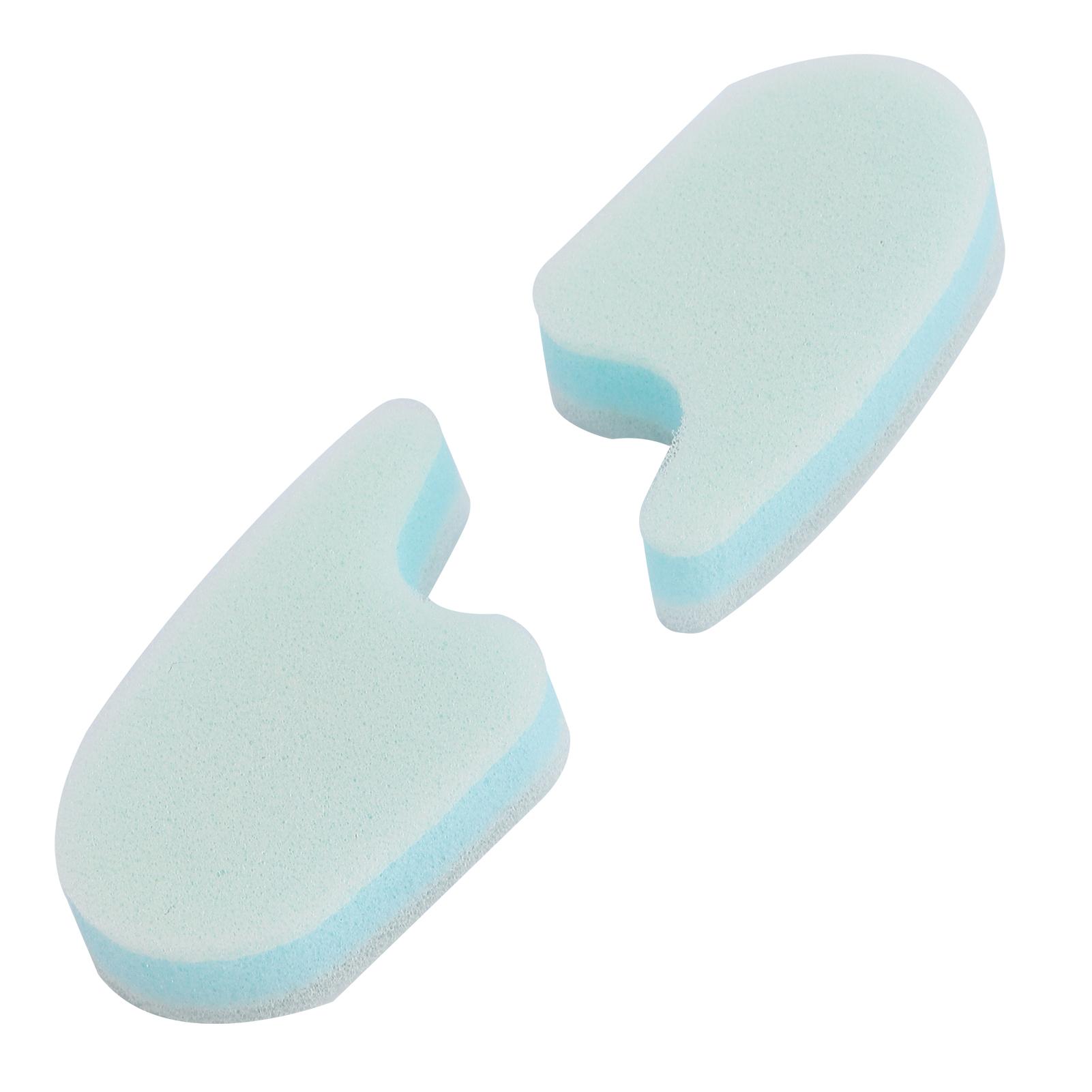 

Дышащие разделители для пальцев ног из вспененного материала, облегчающие боль, многоразовые моющиеся губчатые разделители для пальцев ног, синие