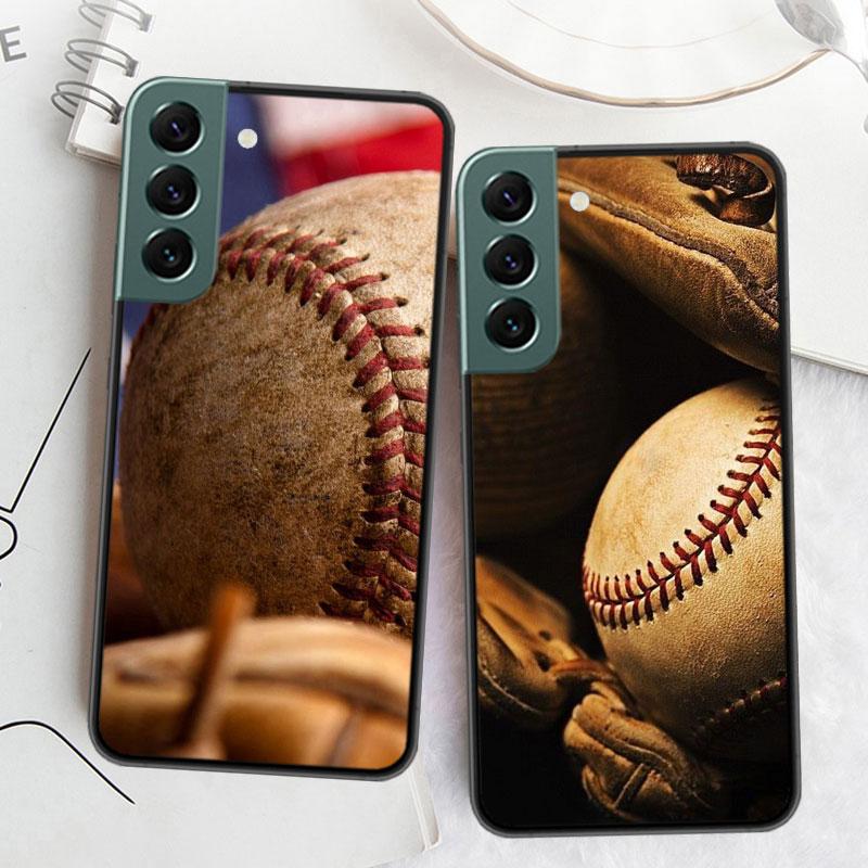 Baseball Phone Case For ASamsung A16 A26 A36 A56 A02 A03S A04S A05S Galaxy A55 A35 A25 A15 S10 Lite A9 A8 A7 A6 Plus A90 5G A80