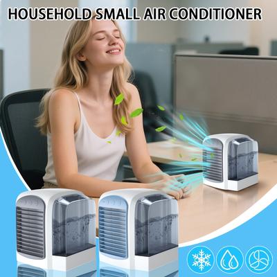 Desktop Water Fan Silent Humidification Summer Instrument Portable Dormitory Home Small Conditioner