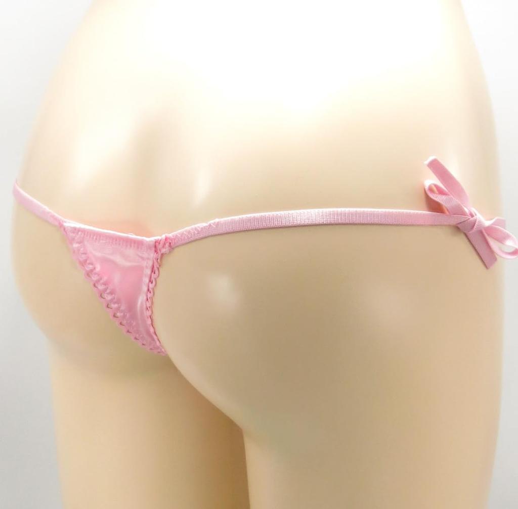 Remote Rotor Pocket Shorts Jumping Pants String Panties Sexy Lingerie Micro Bikini Ultra Small Extreme Underwear T45RS Pink F [Cat Select] T-Back