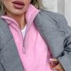 Women Top Hoodies French Simple Lazy Fashion Women's Sports Sweater Autumn and Winter New Solid Color Outer Top