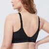 Large Full No Large Size Plus E95 [DELIMIRA] Bra, Size, Women's, Non-Wired, Cup, Pads, Support, Underwear, Size, Black,