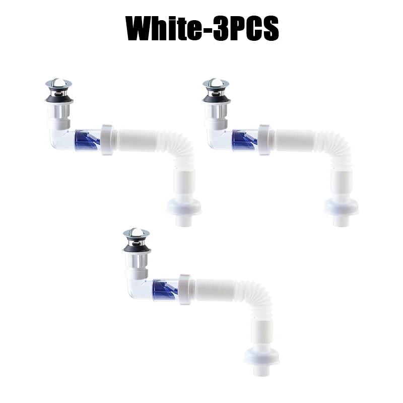 Rura spustowa zlewu Umywalka Rura spustowa poprzeczna Wysuwany filtr dezodoryzujący Umywalki łazienkowe Antyzatykające Akcesoria kuchenne