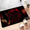 Horror Game S-Silent H-Hill Entrance Door Mat Washable Non-Slip Living Room Sofa Chairs Area Mat Kitchen Welcome Doormat