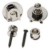 Parksons Metal Strap Lock Pins for Guitar and Bass, Set of 2, Nickel, PSL-700N