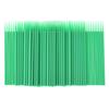 100pcs Double Head Disposable Swab Fiber Buds Plastic Sticks Eyebrow Eyelash Make Up Tools