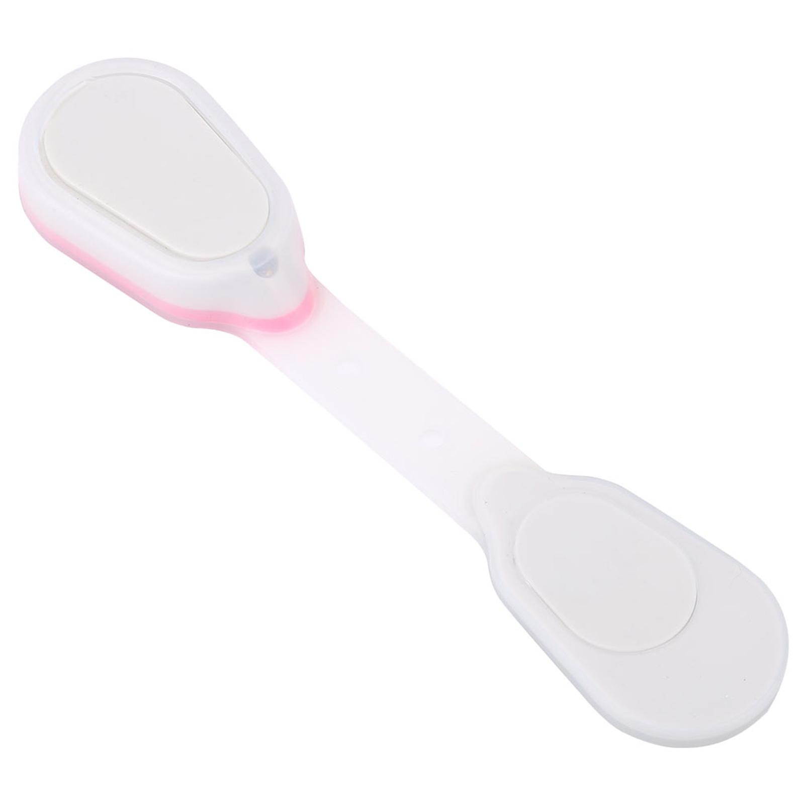 

Водонепроницаемый уличный портативный светодиодный мини-ночник с кнопкой работы, силиконовый зажим для лампы (розовый)