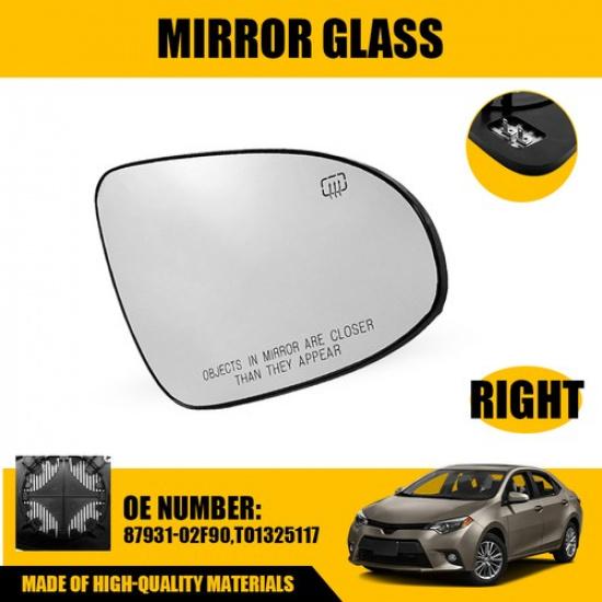 Стекло зеркала пассажира для 2014- Toyota Corolla с подогревом 87931-02F90 TO1325117