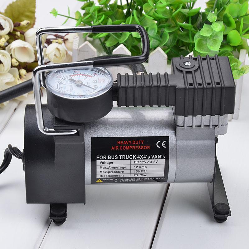 Tire Inflator Electric Air Compressor Multipurpose Auto Accessories Mini Pump High Pressure