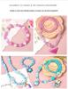 Children's Necklace & Jewelry Toy Set: 54-Compartment Beaded Bracelets & Earrings DIY Kit