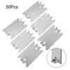 Studs Nail Plates Plumbing Protectors Construction Wood Drilling Easy Installation Pointed Tip Reliable Protection
