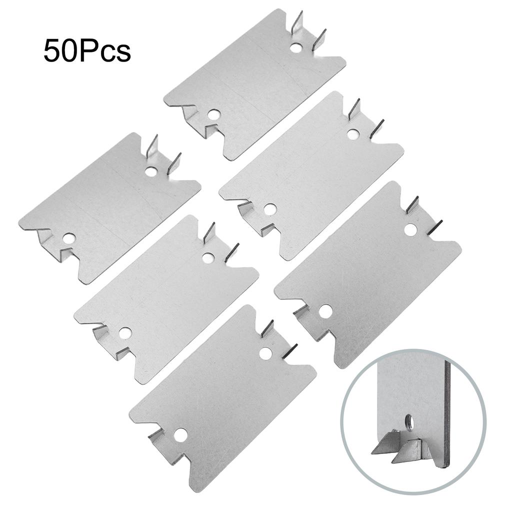 Studs Nail Plates Plumbing Protectors Construction Wood Drilling Easy Installation Pointed Tip Reliable Protection
