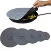 Silicone Preservation Cover 5-Piece Set, Silicone Pot Cover, High Temperature Resistant and Easy to Clean Silicone Sealing Cover